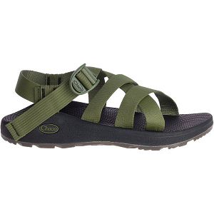 Chacos Banded Z/Cloud Men's Sandals Black / Green | AU-7280361