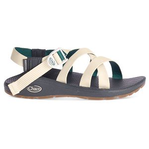 Chacos Banded Z/Cloud Women's Sandals White / Green / Black | AU-1734508