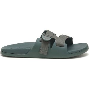 Chacos Chillos Men's Slides Green | AU-4036815