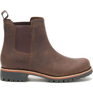 Chacos Fields Chelsea Waterproof Women's Boots Brown | AU-418623