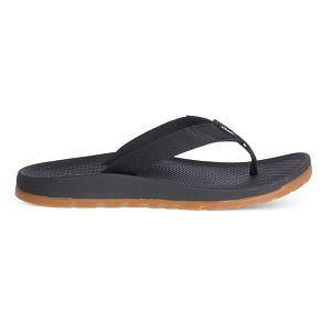 Chacos Lowdown Women's Flips Black | AU-4051328