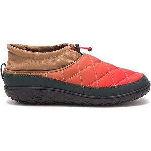 Chacos Ramble Puff Cinch Men's Sneakers Orange / Green / Brown | AU-3107598