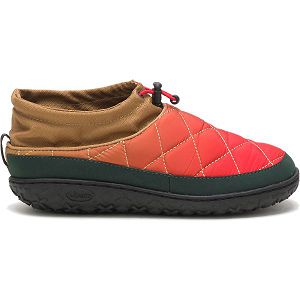 Chacos Ramble Puff Cinch Women's Sneakers Orange / Green / Brown | AU-6421708