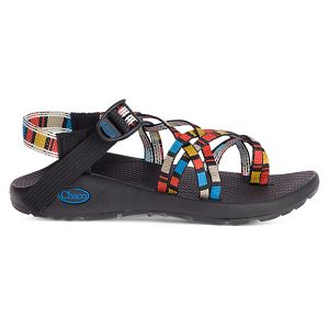 Chacos ZX/2 Classic Women's Sandals Blue / Orange / Yellow | AU-541823