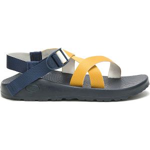 Chacos Z/1 Classic Men's Sandals Black / Yellow / Blue | AU-316924