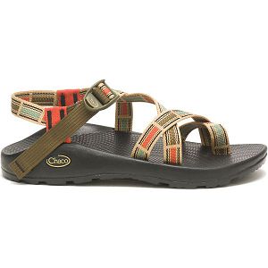 Chacos Z/2 Classic Men's Sandals Grey / Olive | AU-5984062