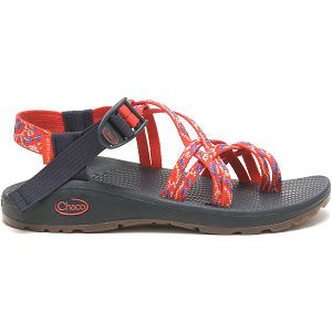 Chacos Z/Cloud X2 Women's Sandals Black / Orange / Blue | AU-3048129