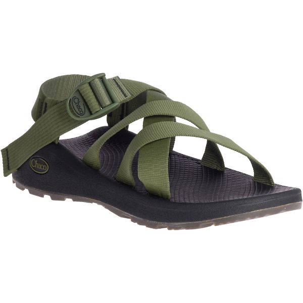 Chacos Banded Z/Cloud Men's Sandals Black / Green | AU-7280361