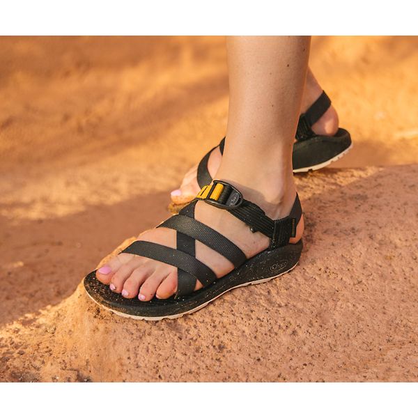 Chacos Banded Z/Cloud Women's Sandals Black | AU-9203746