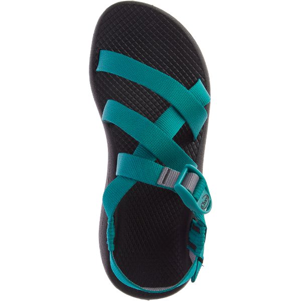 Chacos Banded Z/Cloud Women's Sandals Grey / Green | AU-9708456