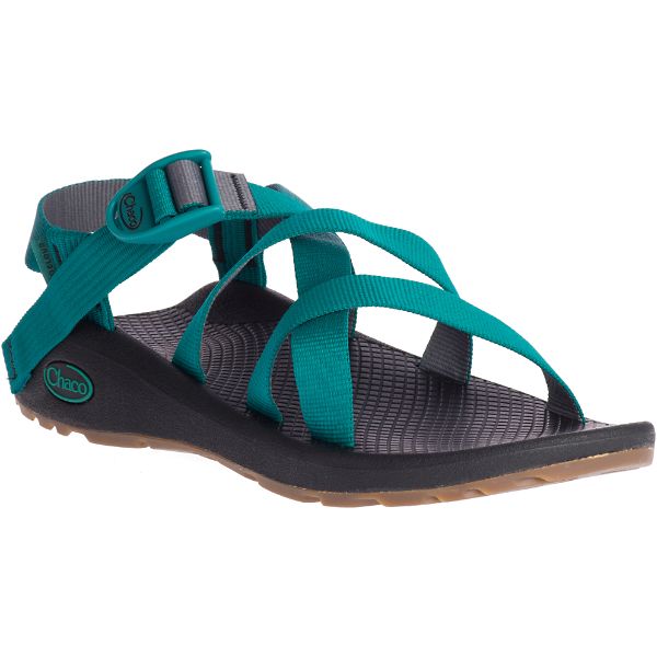 Chacos Banded Z/Cloud Women's Sandals Grey / Green | AU-9708456