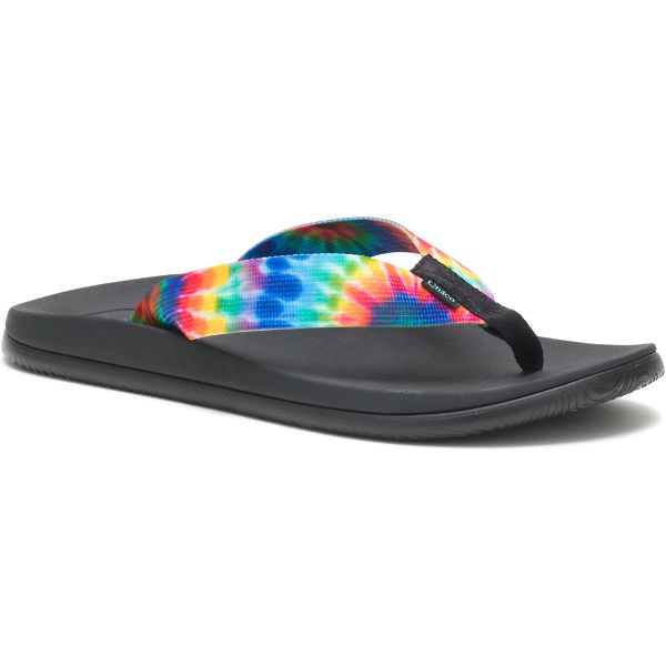 Chacos Chillos Men's Flips Black / Multi | AU-9730684