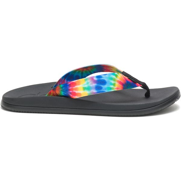 Chacos Chillos Men's Flips Black / Multi | AU-9730684