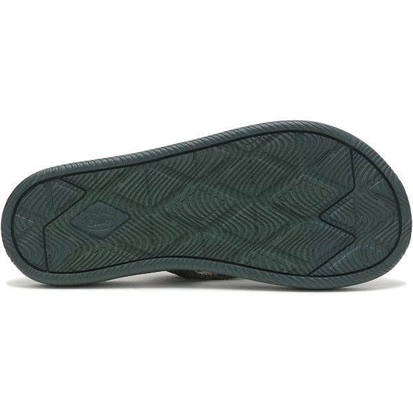 Chacos Chillos Men's Flips Green / Brown | AU-1648729