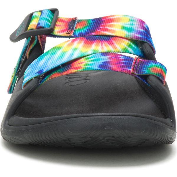 Chacos Chillos Men's Slides Black / Multi | AU-8235416