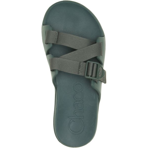 Chacos Chillos Men's Slides Green | AU-4036815