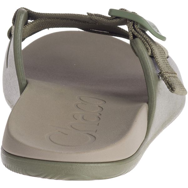 Chacos Chillos Men's Slides Grey / Green | AU-5310948