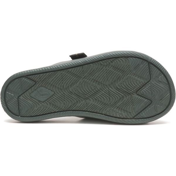 Chacos Chillos Men's Slides Grey / Green | AU-7324590