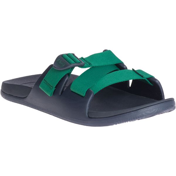 Chacos Chillos Men's Slides Navy | AU-7640382