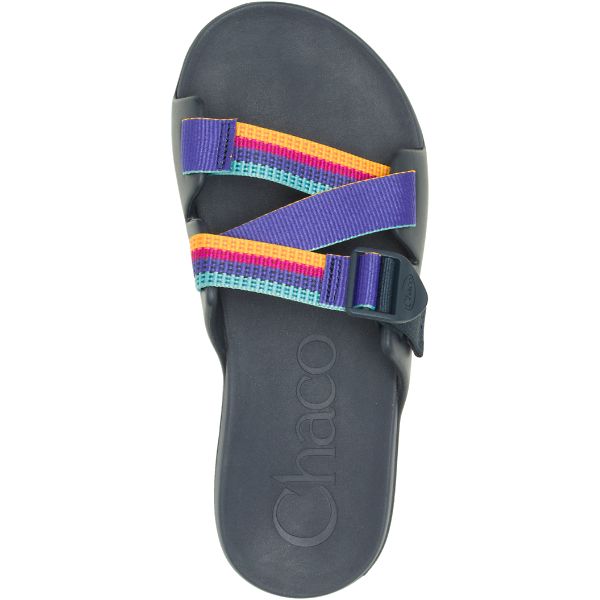 Chacos Chillos Men's Slides Navy / Multi | AU-3142609