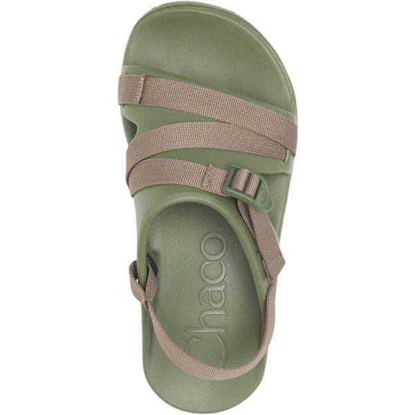 Chacos Chillos Sport Men's Sandals Green / Brown | AU-6804521