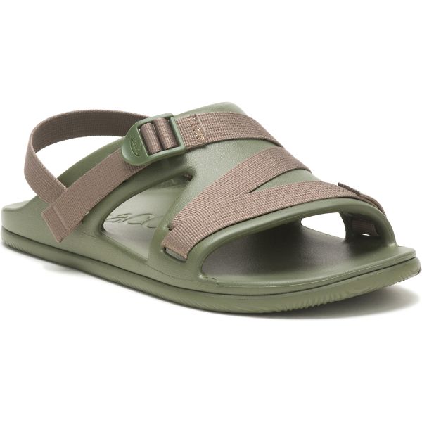 Chacos Chillos Sport Men's Sandals Green / Brown | AU-6804521