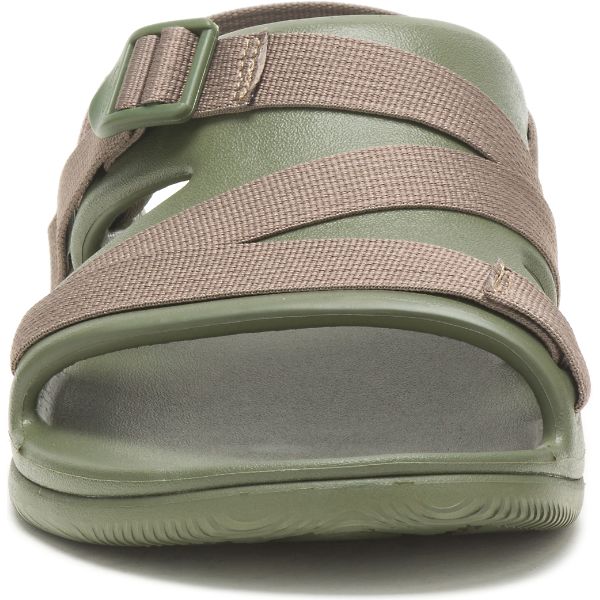 Chacos Chillos Sport Men's Sandals Green / Brown | AU-6804521