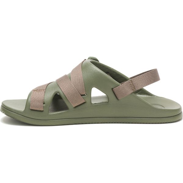 Chacos Chillos Sport Men's Sandals Green / Brown | AU-6804521