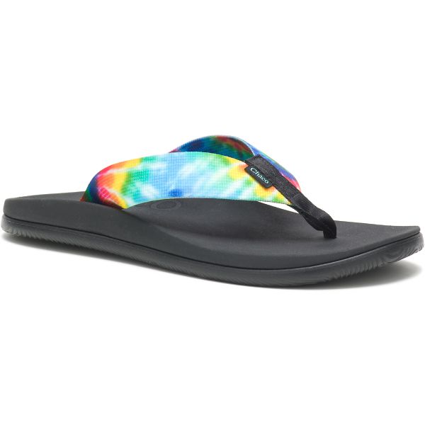 Chacos Chillos Women's Flips Black / Multi | AU-3725106