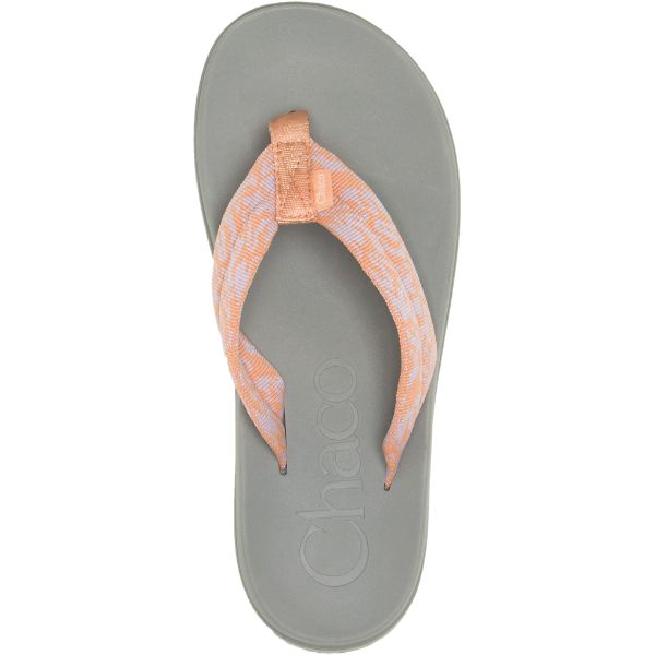 Chacos Chillos Women's Flips Orange / Grey | AU-9087162