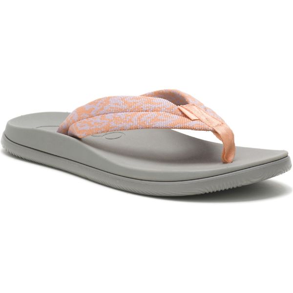 Chacos Chillos Women's Flips Orange / Grey | AU-9087162