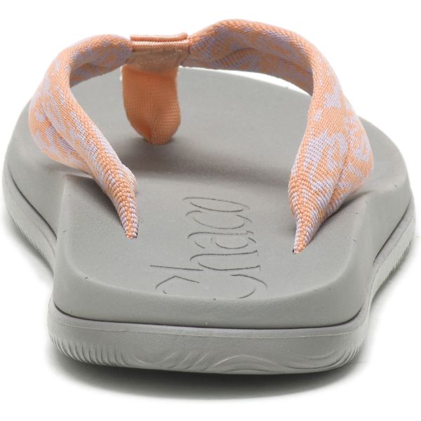 Chacos Chillos Women's Flips Orange / Grey | AU-9087162