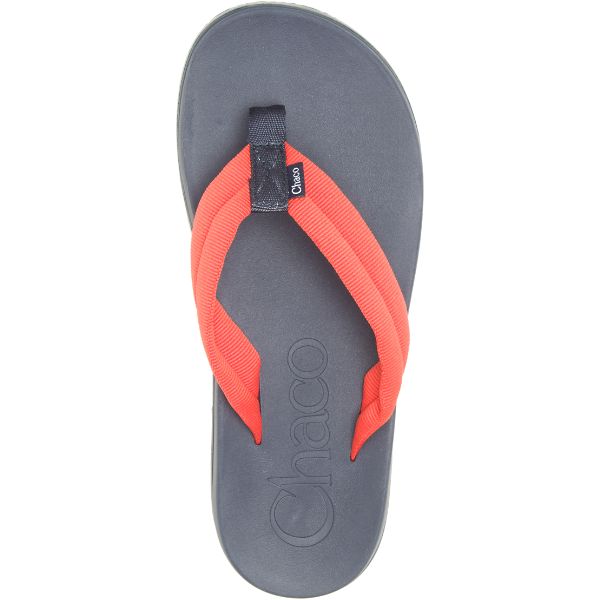 Chacos Chillos Women's Flips Orange / Navy | AU-7416853