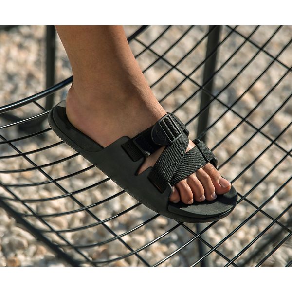 Chacos Chillos Women's Slides Black | AU-3521074