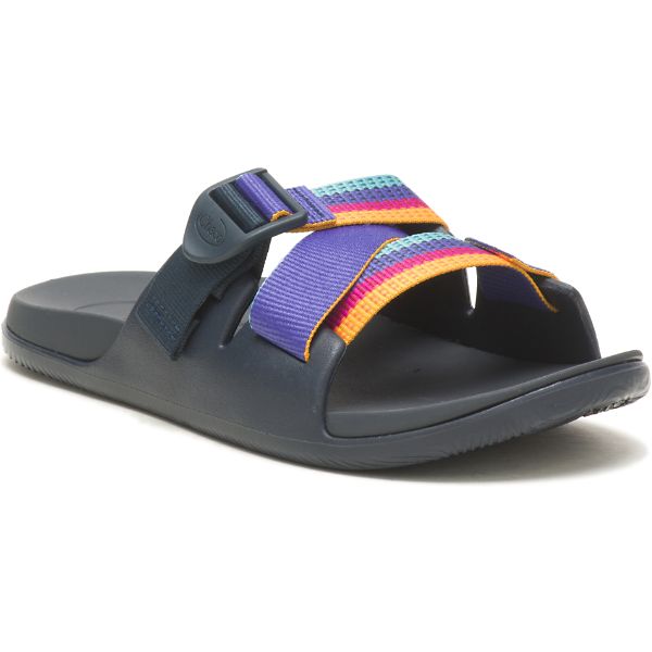 Chacos Chillos Women's Slides Navy / Multi | AU-4910782