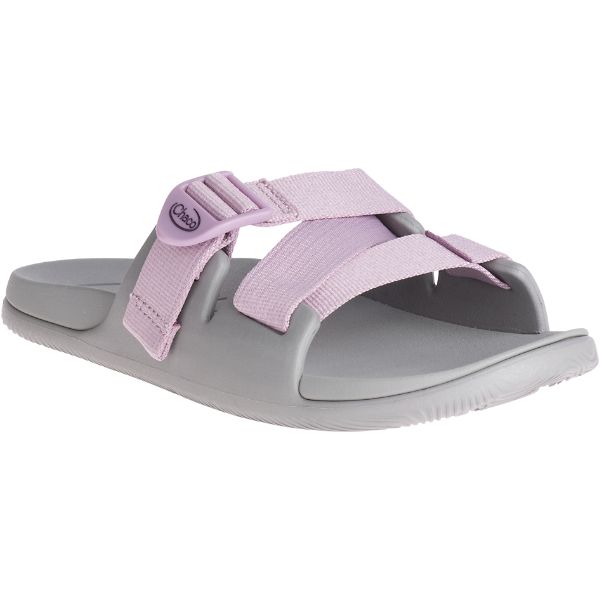 Chacos Chillos Women's Slides Pink / Grey | AU-759124