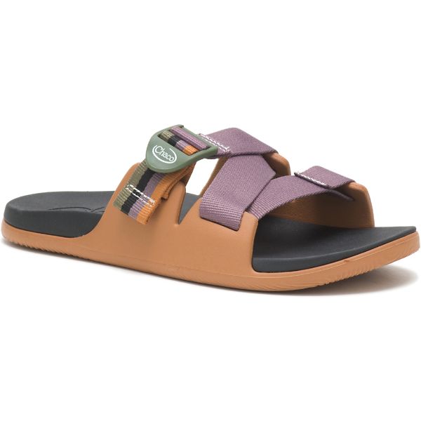 Chacos Chillos Women's Slides Purple / Black / Brown | AU-8076123