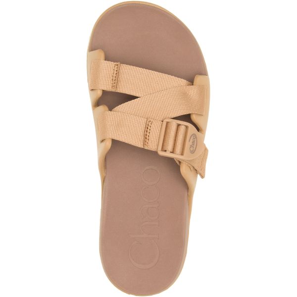 Chacos Chillos Women's Slides Yellow / Brown | AU-6539714