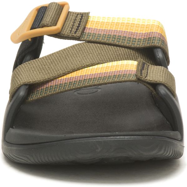 Chacos Chillos Women's Slides Yellow / Grey | AU-8710462