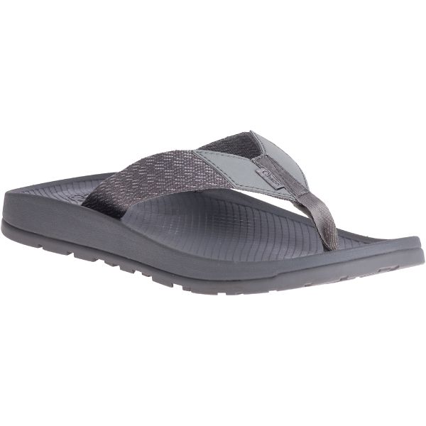 Chacos Lowdown Men's Flips Grey | AU-3194250