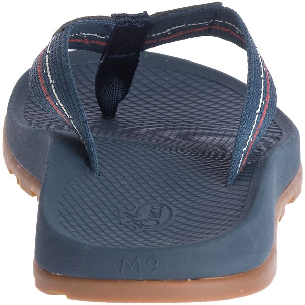 Chacos Lowdown Men's Flips Navy | AU-9837526