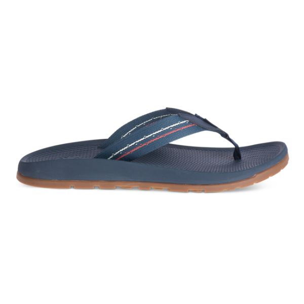 Chacos Lowdown Men\'s Flips Navy | AU-9837526