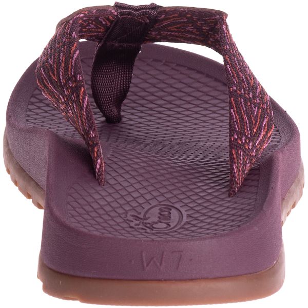 Chacos Lowdown Women's Flips Red / Brown | AU-6379085