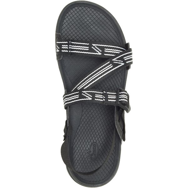 Chacos Lowdown Women's Sandals Black / White | AU-1350249