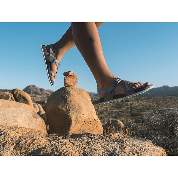 Chacos Lowdown Women's Sandals Grey | AU-1324596