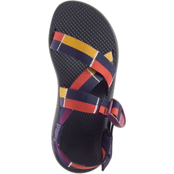 Chacos Mega Z/Cloud Women's Sandals Yellow / Orange / Navy | AU-9174503