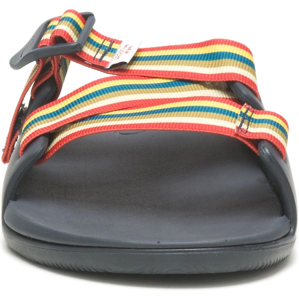 Chacos New Belgium Chillos Men's Slides Amber / Grey | AU-9745236