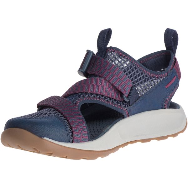 Chacos Odyssey Women's Sneakers Navy / Red | AU-9128537