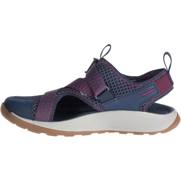 Chacos Odyssey Women's Sneakers Navy / Red | AU-9128537