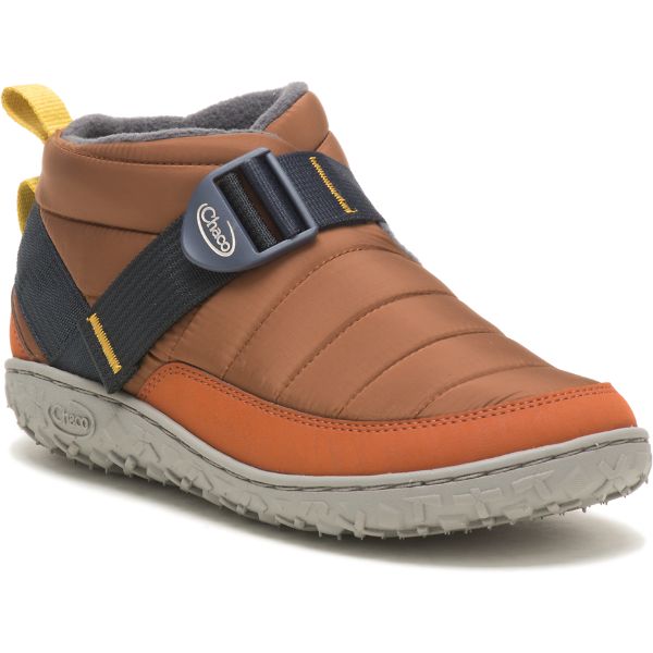 Chacos Ramble Puff Linear Women's Sneakers Brown / Blue | AU-1786452